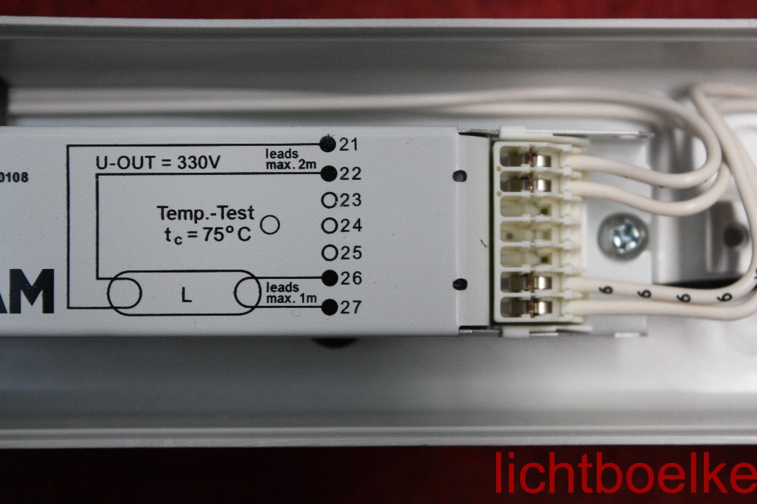 Feuchtraumleuchte Freistrahlend 24W T5 f.Leuchtstofflampe
